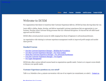 Tablet Screenshot of iicem.org
